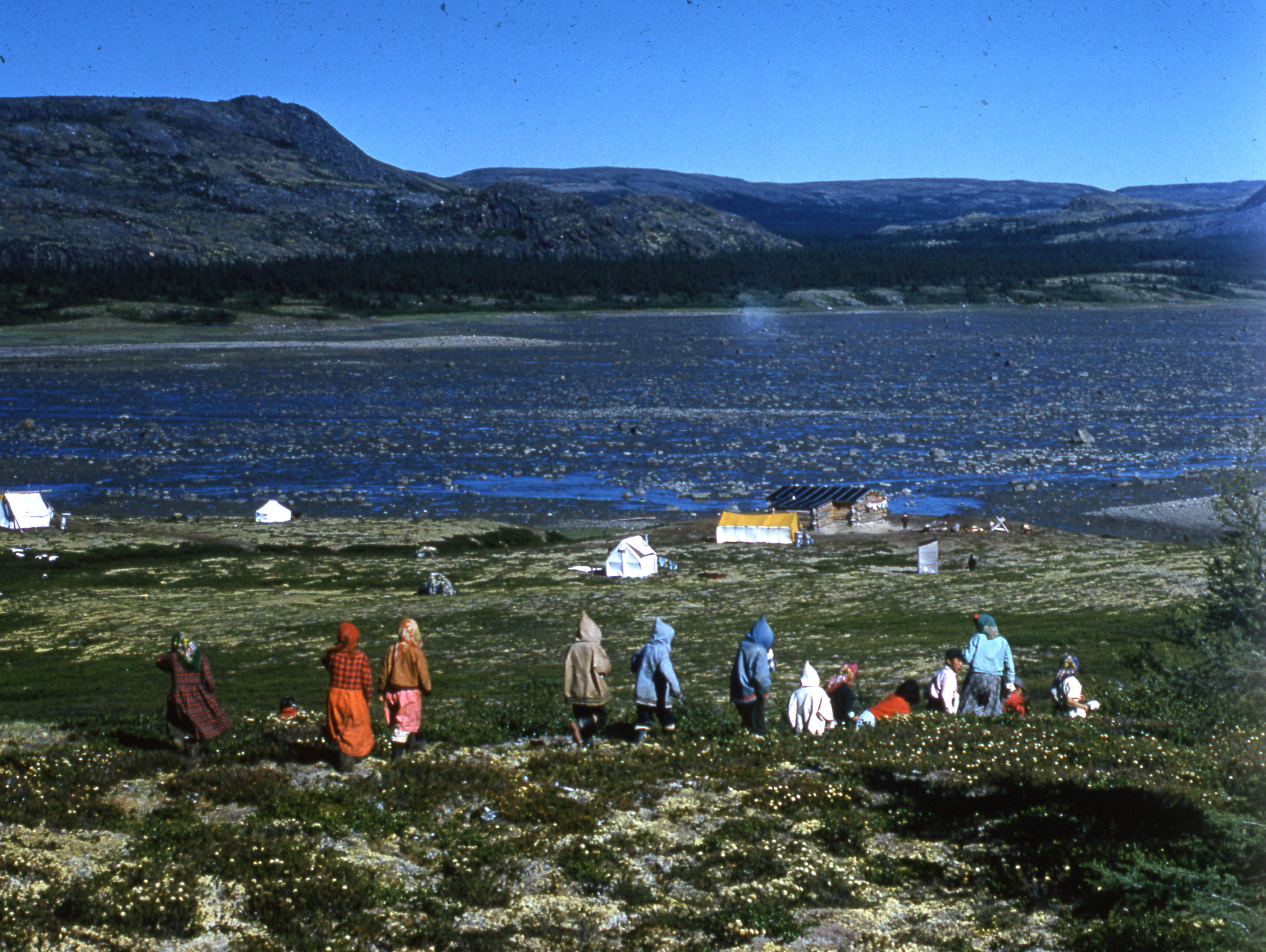 School site in George River, Quebec, 1960