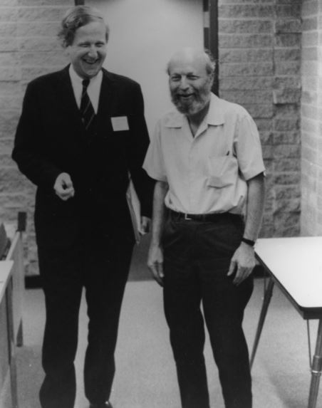 Photograph of Kraft von Maltzahn and Gordon Riley